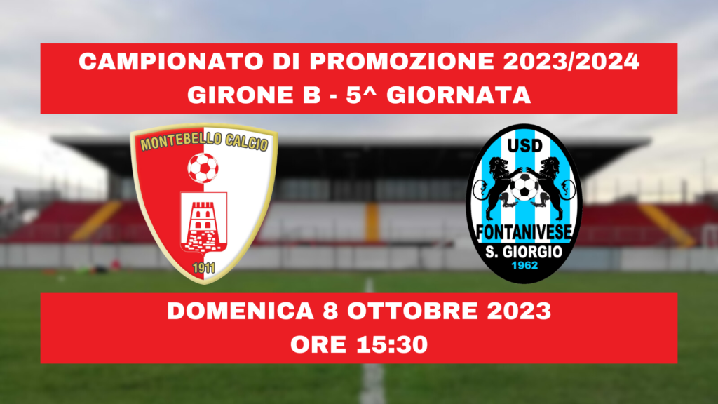 Copertina Anteprima Montebello - Fontanivese San Giorgio